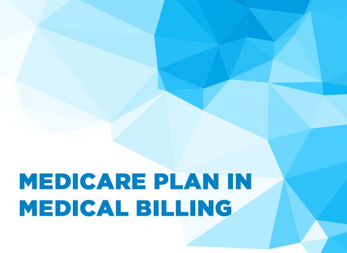 How does a Medicare plan work in medical billing?