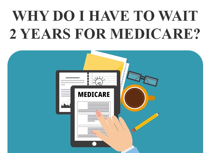 Why do I have to wait 2 years for Medicare?
